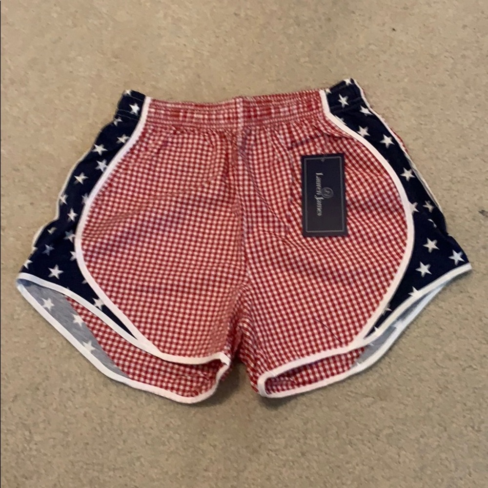 Lauren James American Flag Shorts